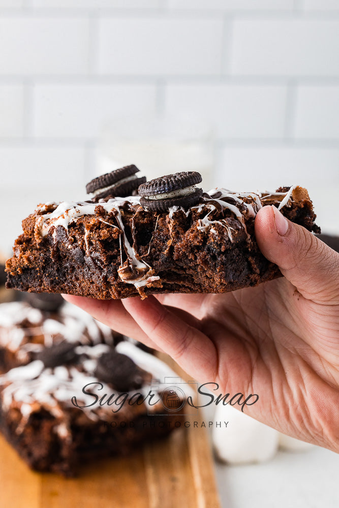 Oreo Spider Brownies