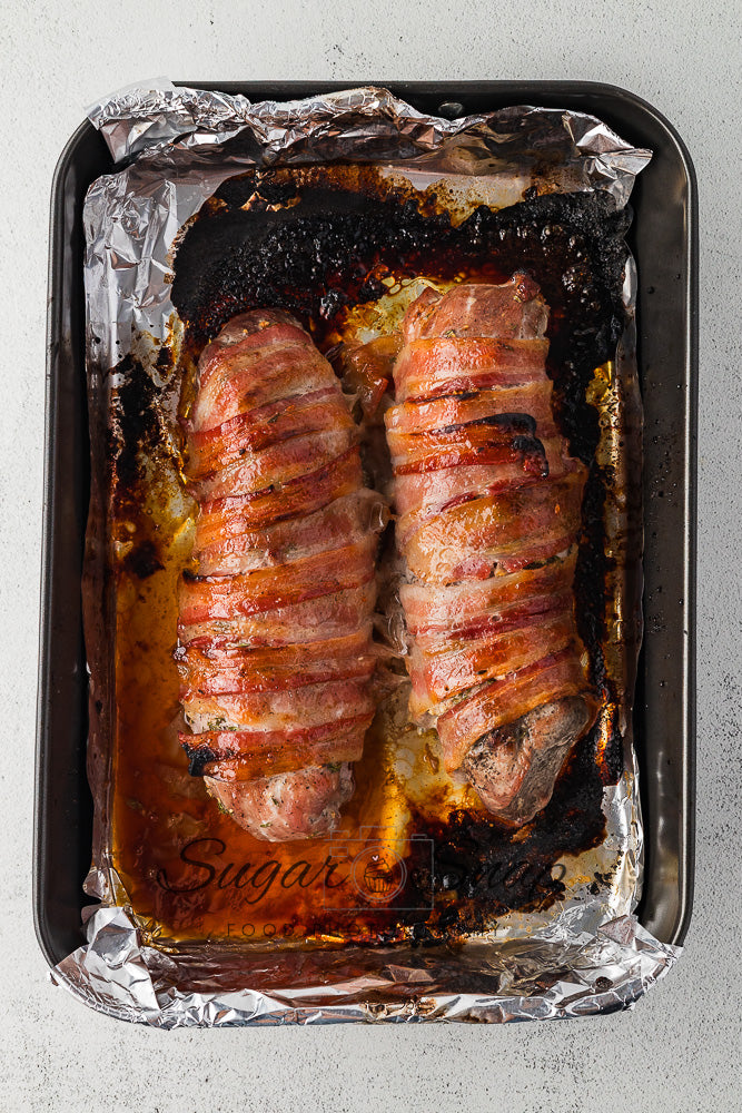 Maple Bacon Wrapped Pork Tenderloin