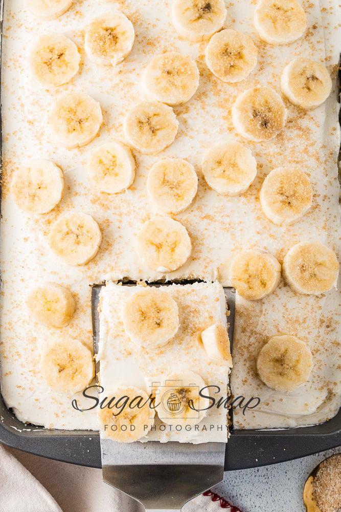 Banoffee Sheet Cake