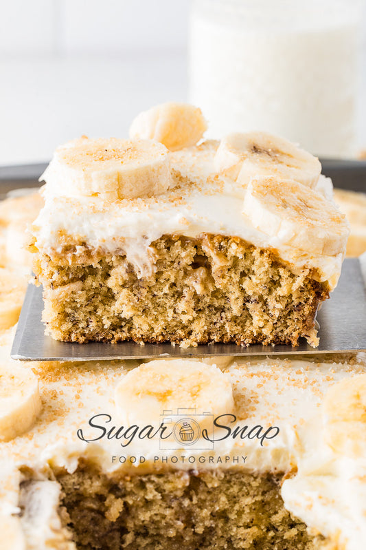Banoffee Sheet Cake