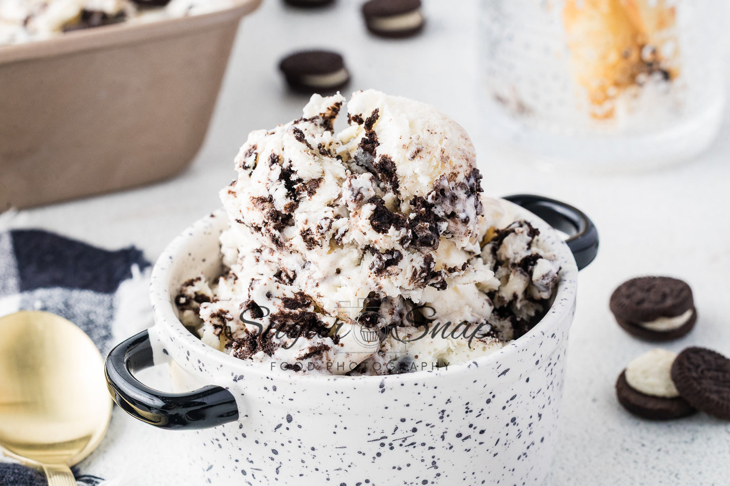 Cookies and Cream Cottage Cheese Ice Cream