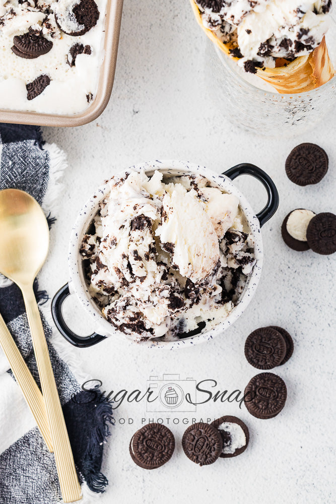 Cookies and Cream Cottage Cheese Ice Cream
