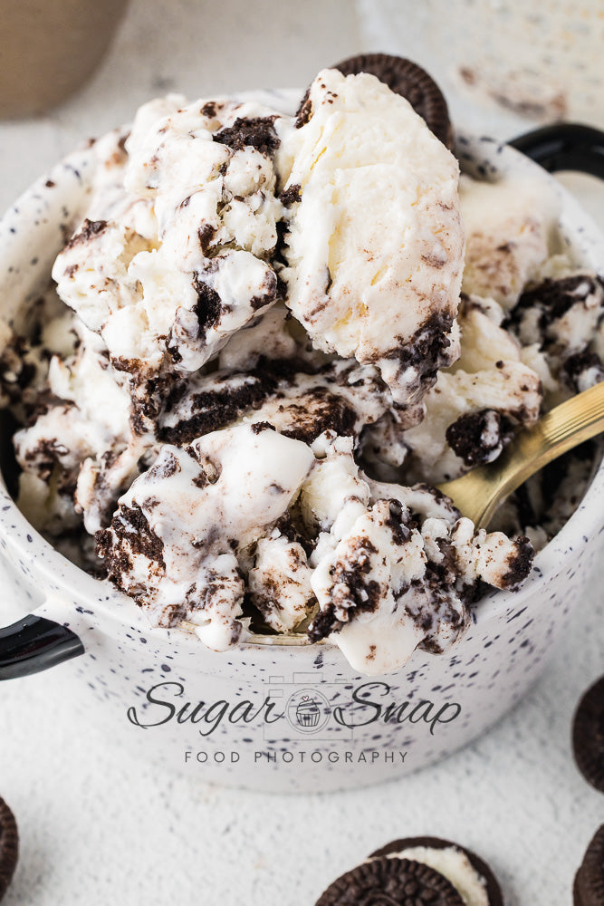 Cookies and Cream Cottage Cheese Ice Cream