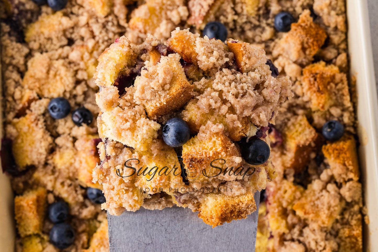 Blueberry Brioche French Toast Casserole