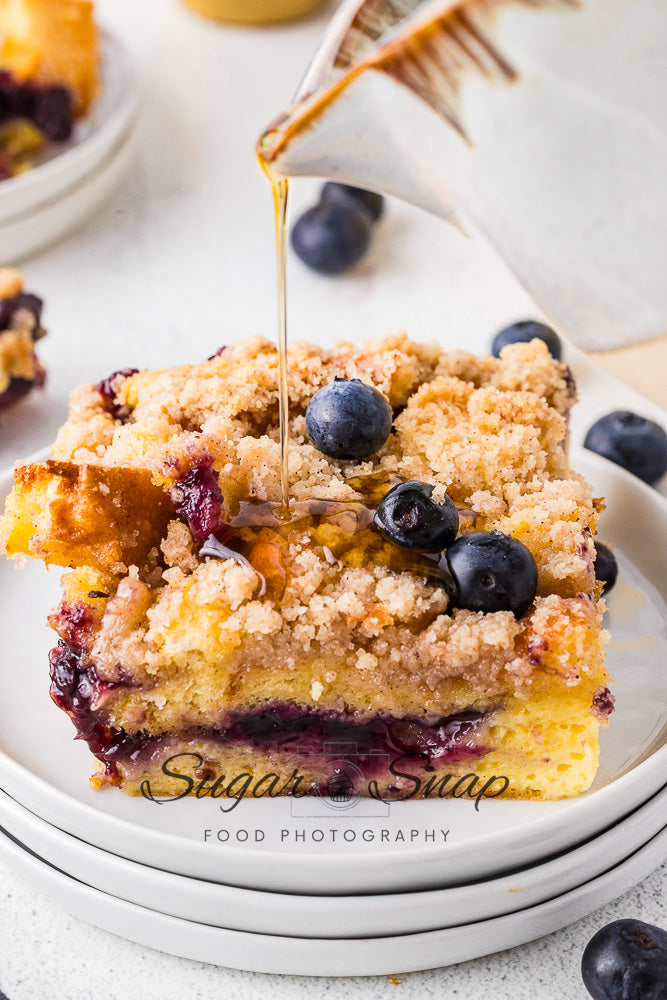 Blueberry Brioche French Toast Casserole