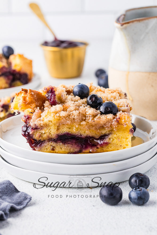 Blueberry Brioche French Toast Casserole