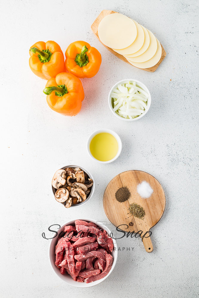 Philly Cheesesteak Stuffed Peppers