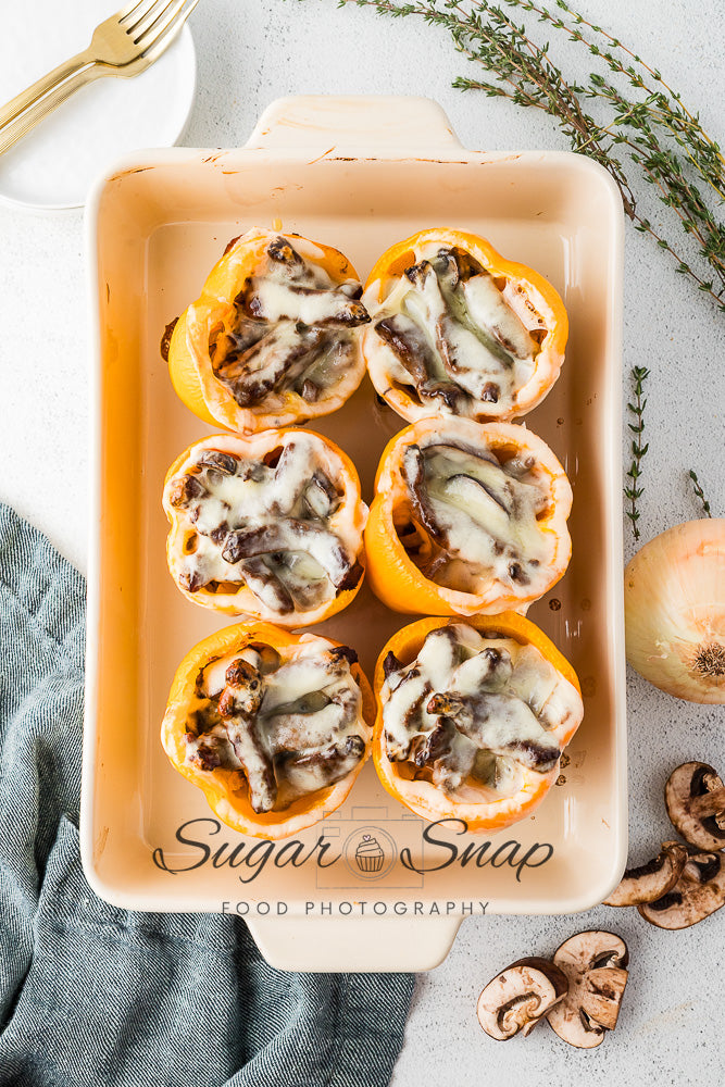 Philly Cheesesteak Stuffed Peppers
