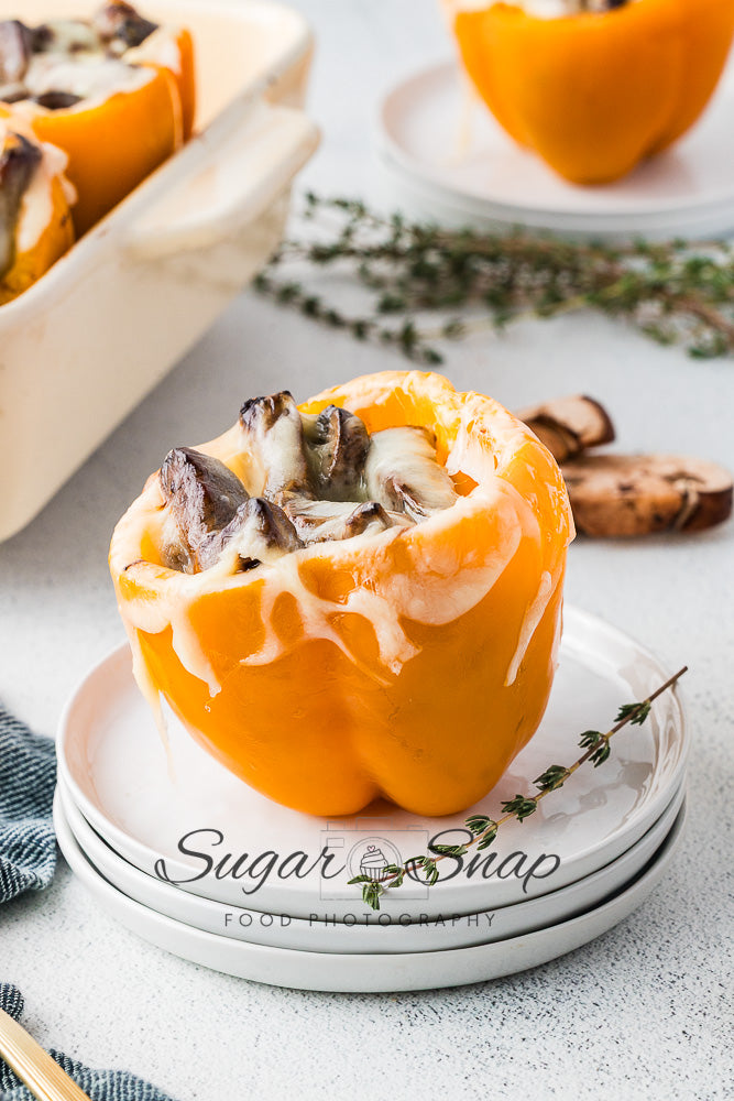 Philly Cheesesteak Stuffed Peppers