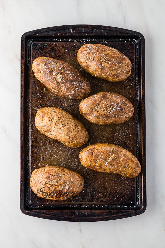 French Onion Baked Potatoes