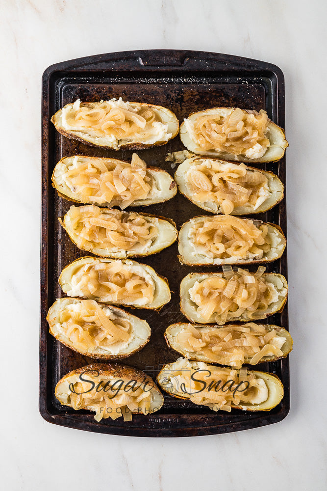 French Onion Baked Potatoes