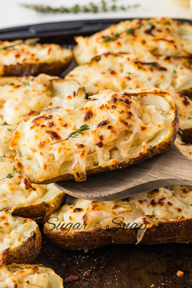 French Onion Baked Potatoes