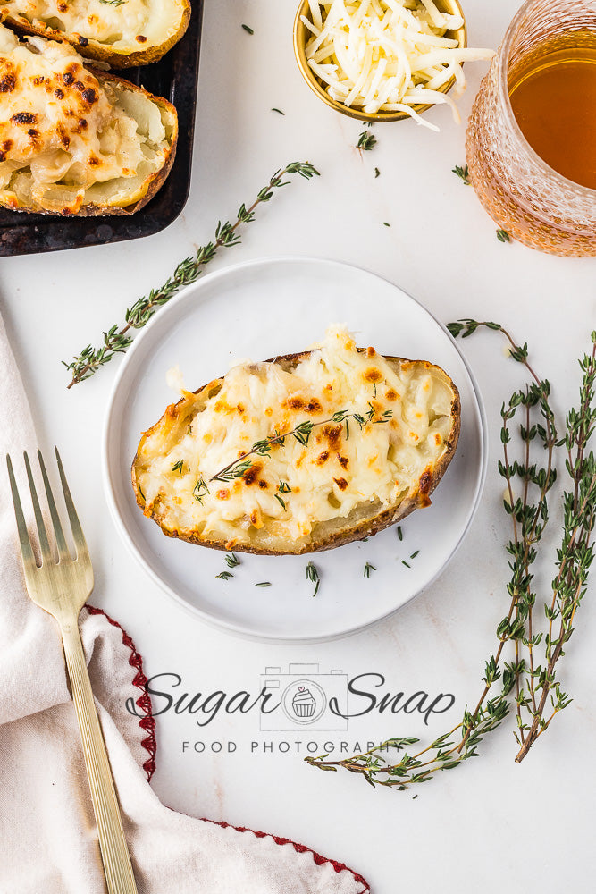 French Onion Baked Potatoes