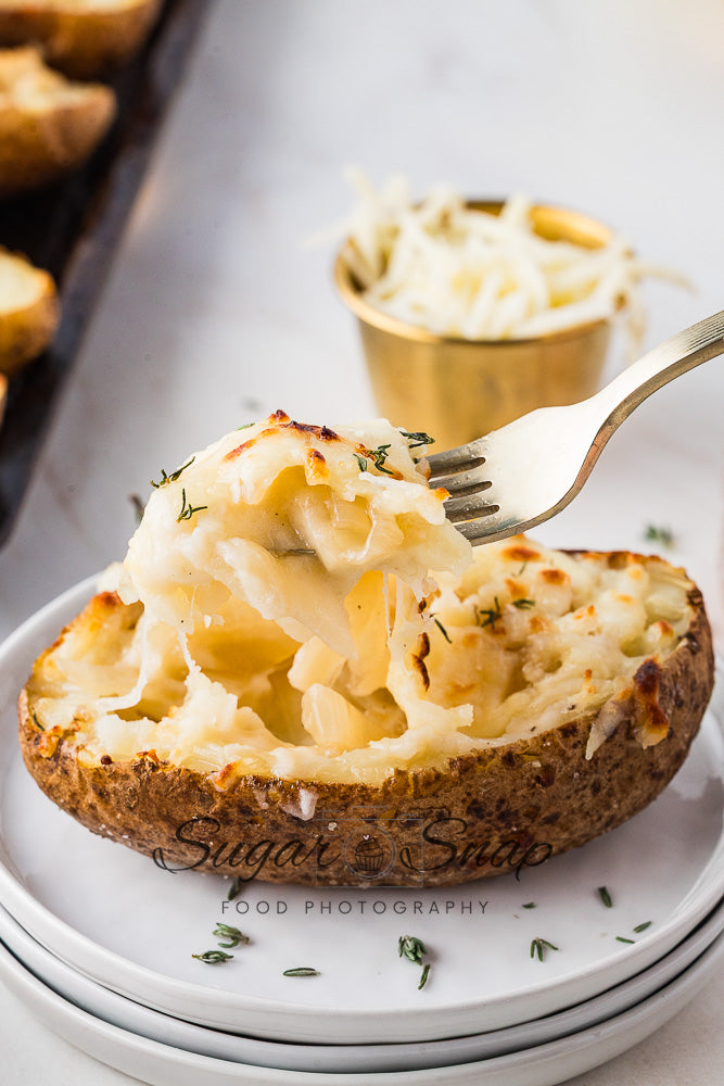 French Onion Baked Potatoes