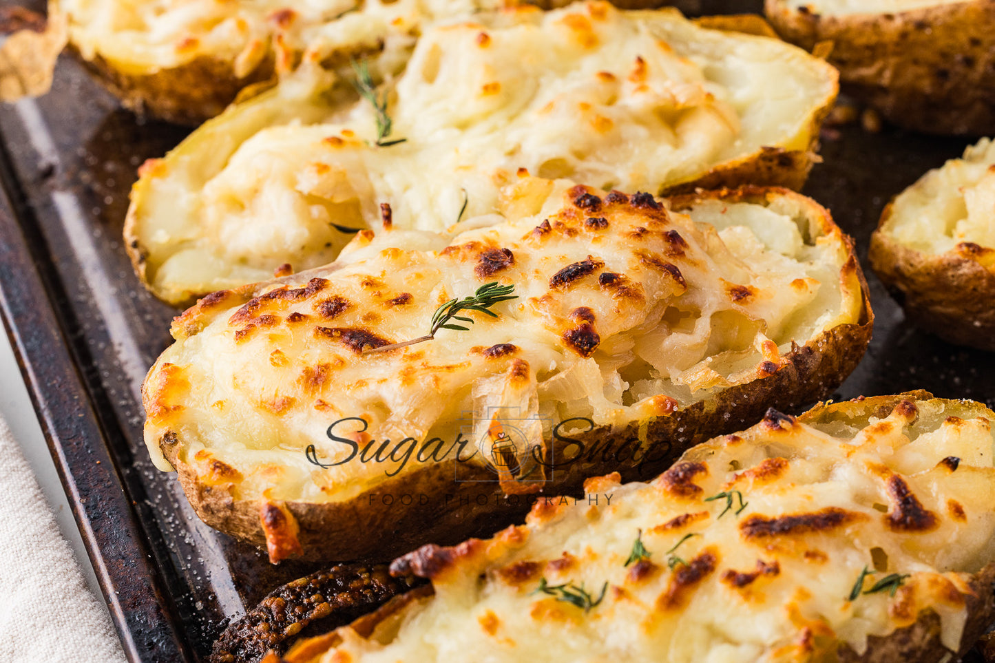 French Onion Baked Potatoes