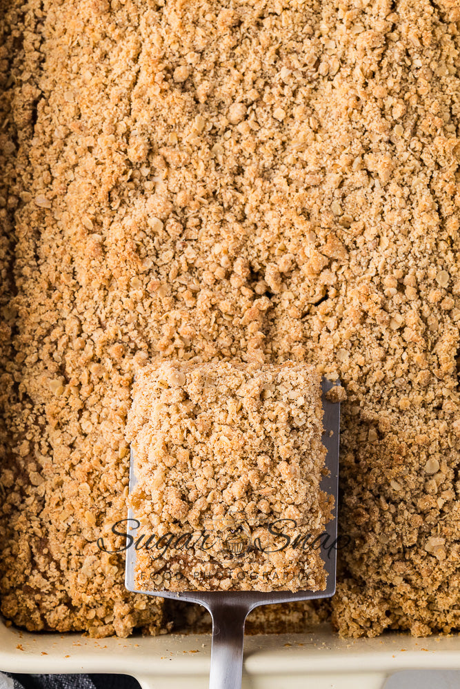 Applesauce Crumb Cake