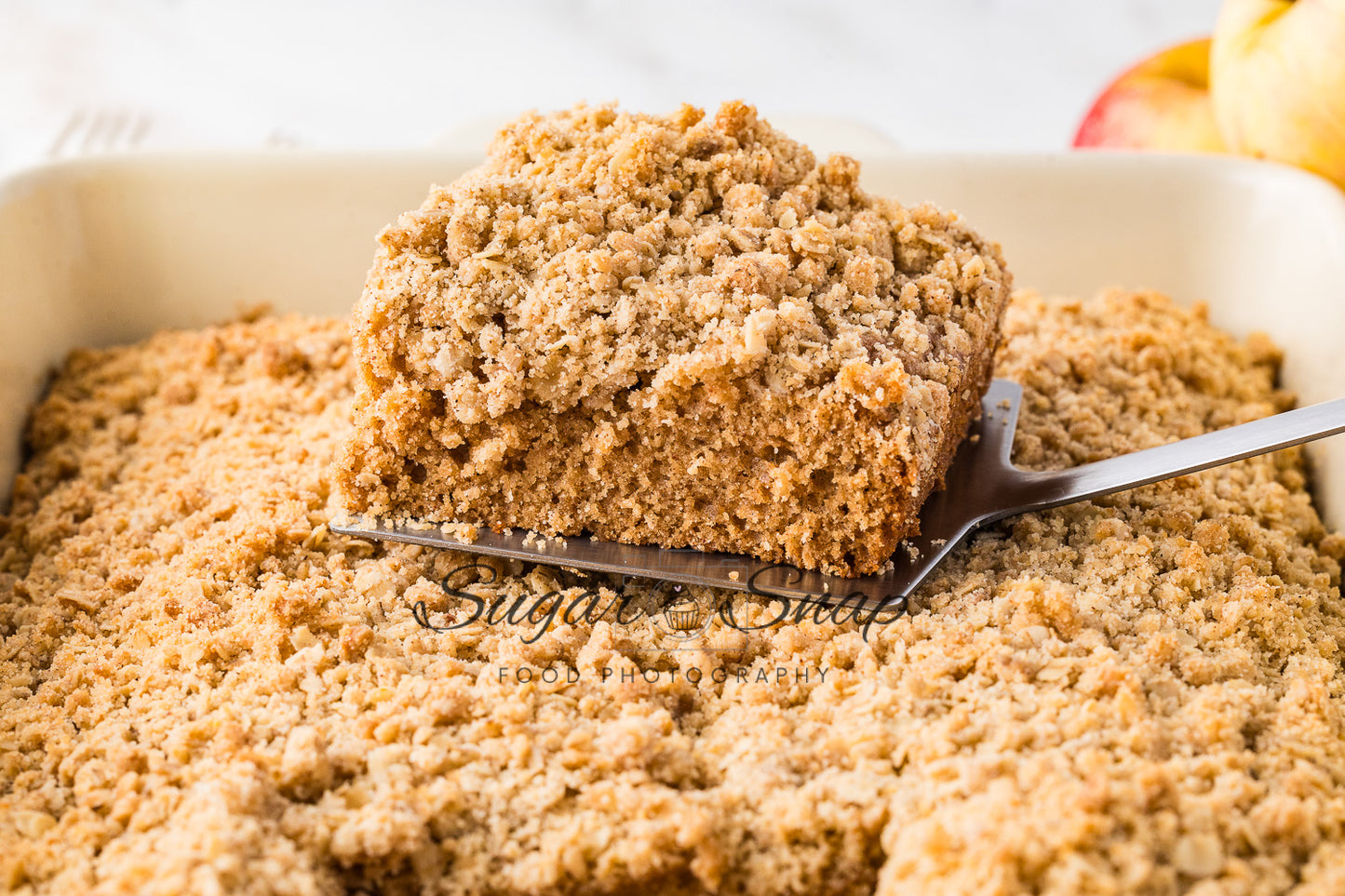 Applesauce Crumb Cake