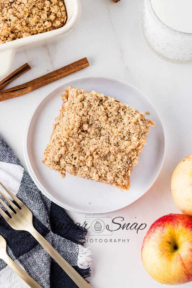 Applesauce Crumb Cake