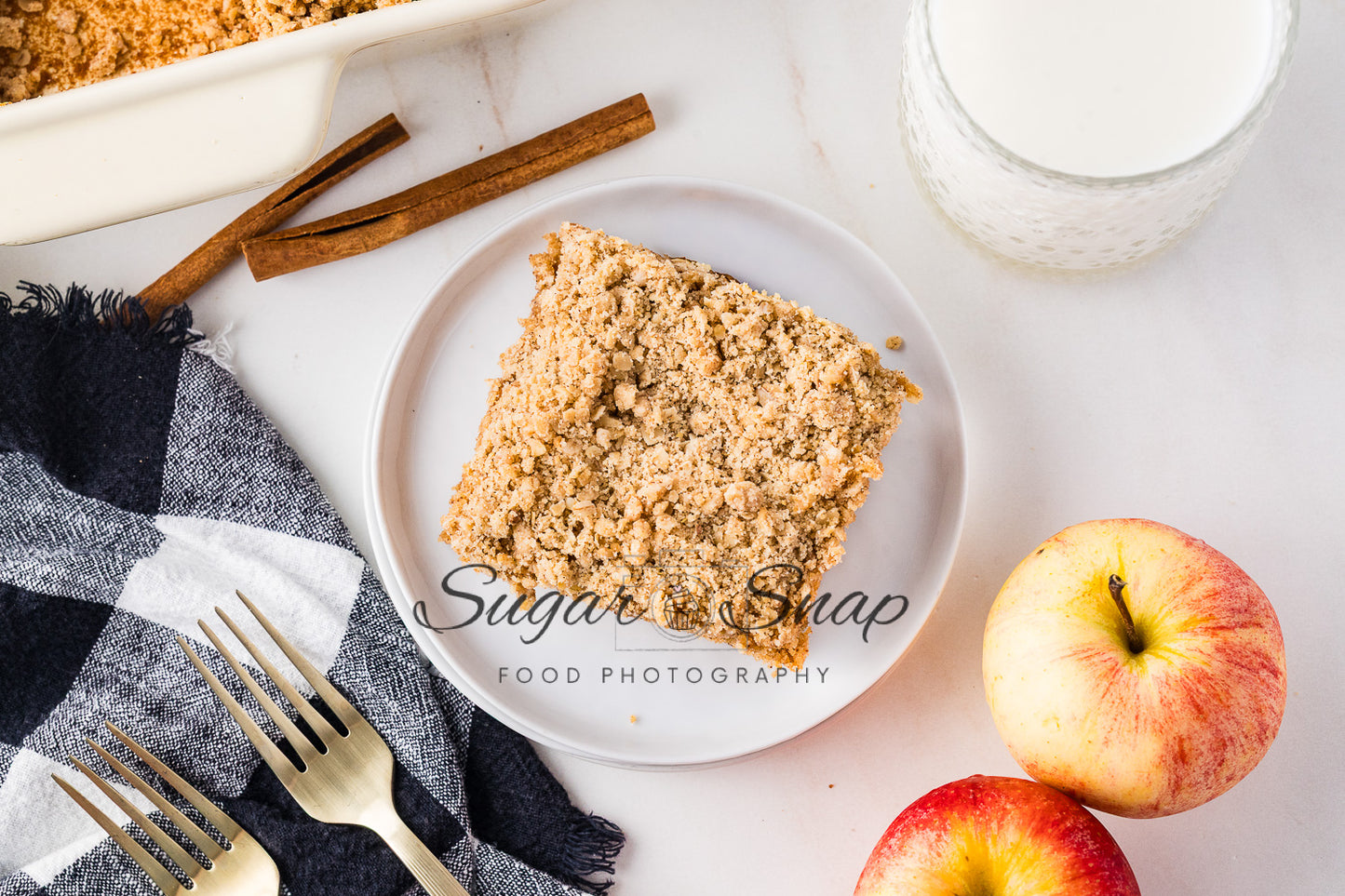Applesauce Crumb Cake