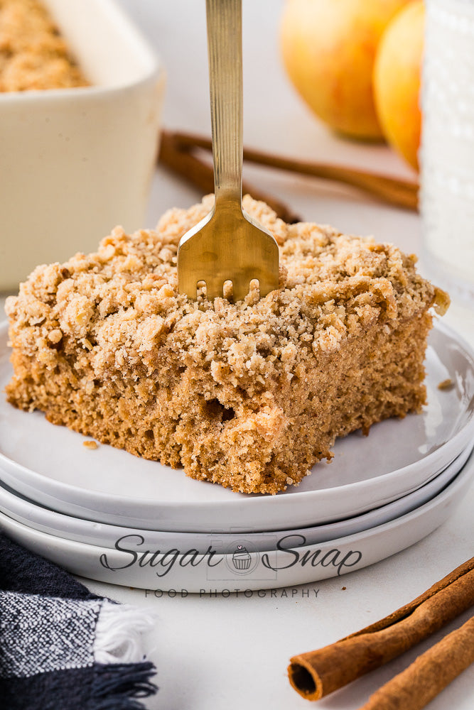 Applesauce Crumb Cake