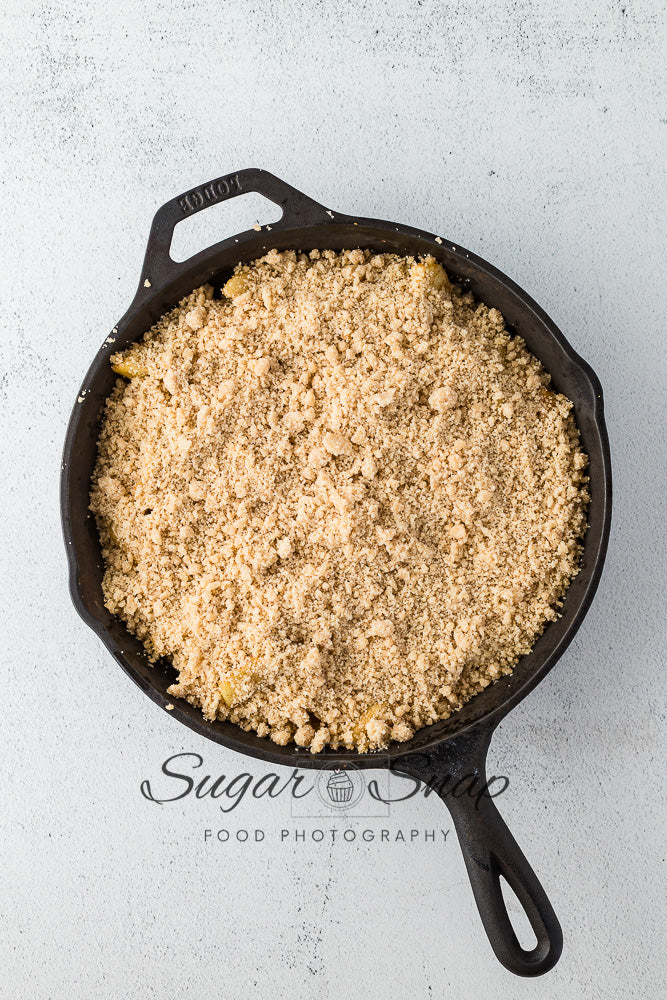 Oat-less Apple Crisp