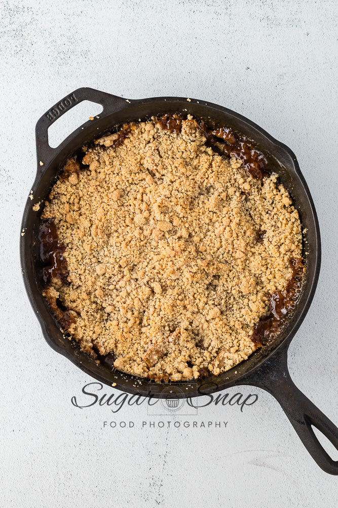 Oat-less Apple Crisp
