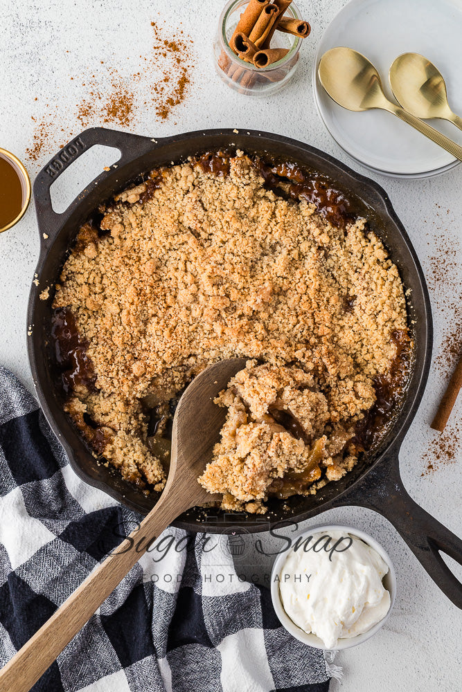 Oat-less Apple Crisp