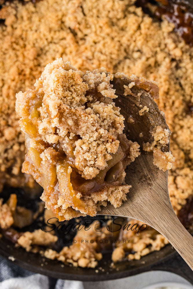 Oat-less Apple Crisp