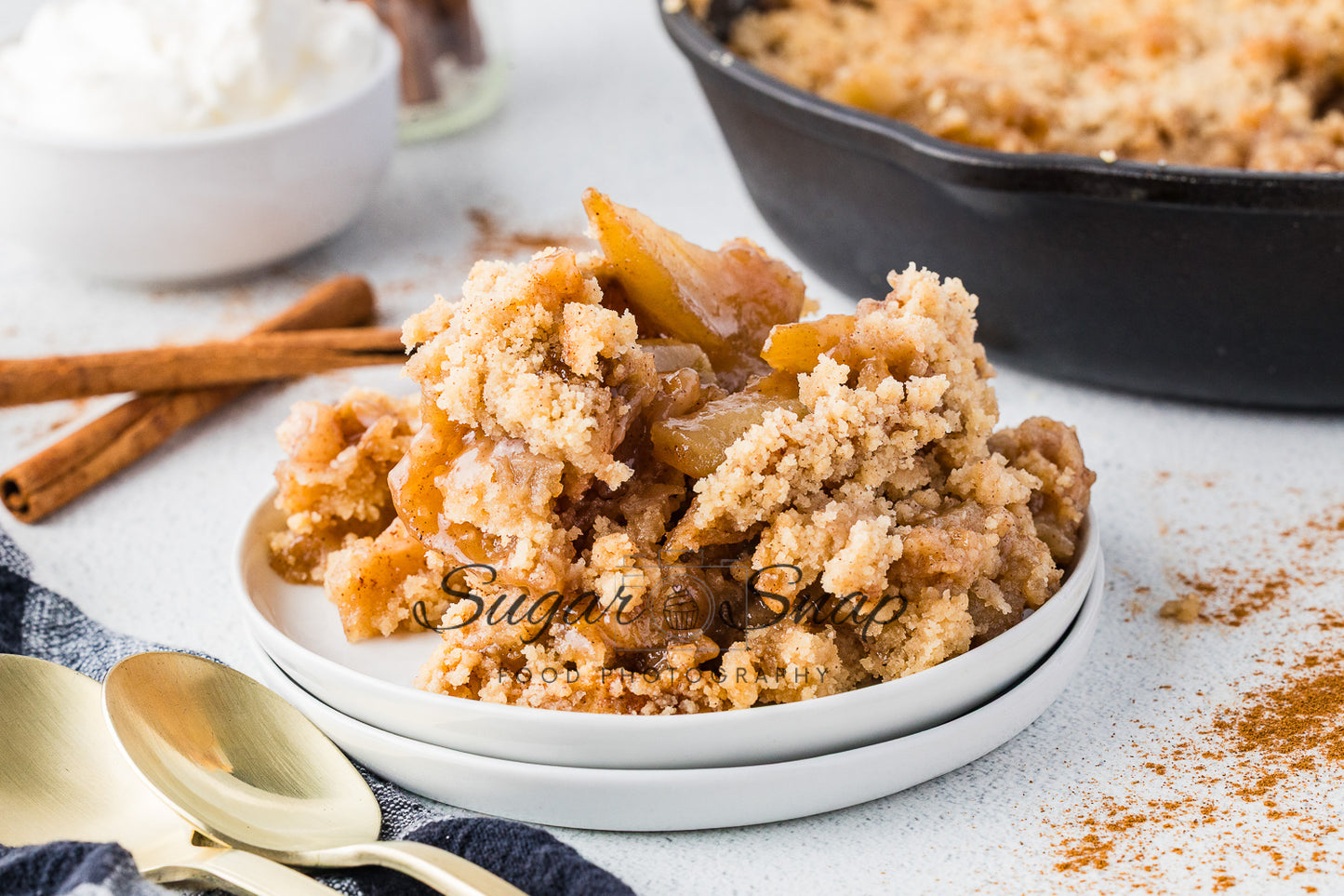 Oat-less Apple Crisp