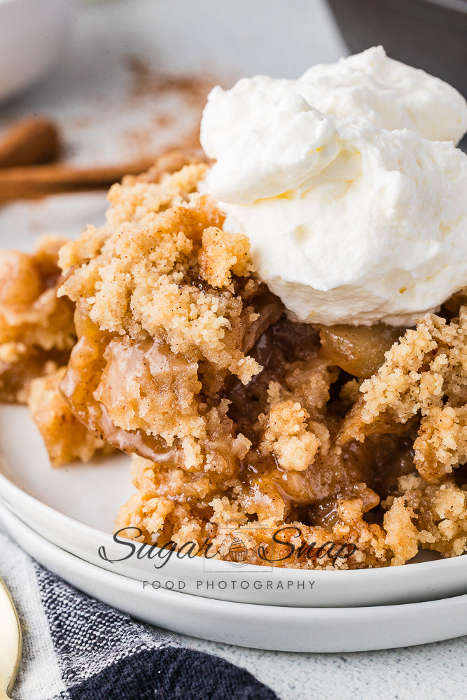 Oat-less Apple Crisp