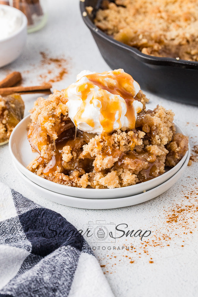 Oat-less Apple Crisp
