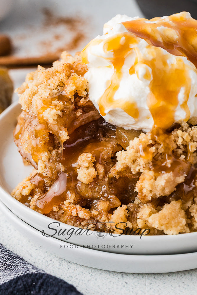 Oat-less Apple Crisp