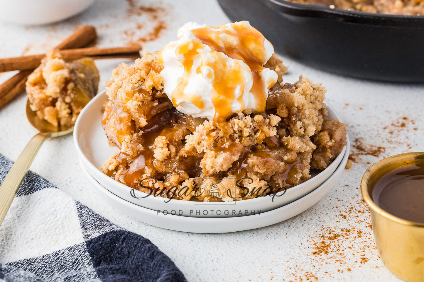 Oat-less Apple Crisp