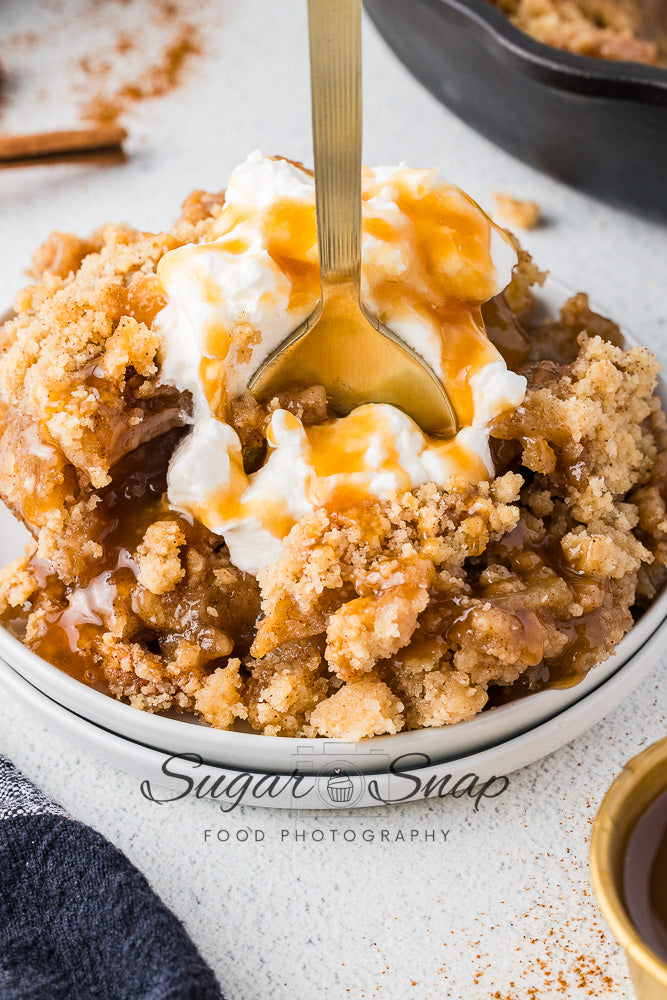 Oat-less Apple Crisp