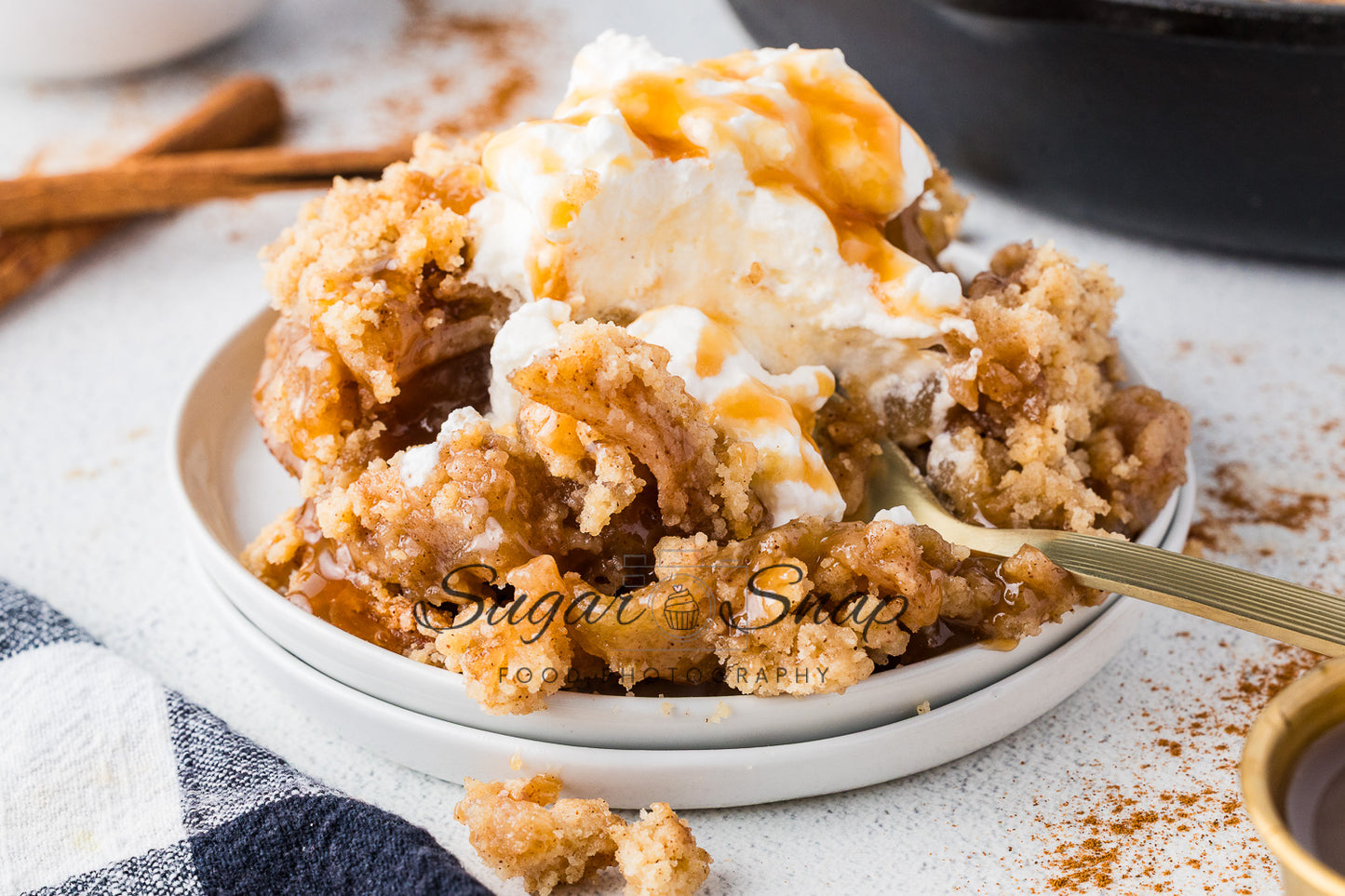 Oat-less Apple Crisp