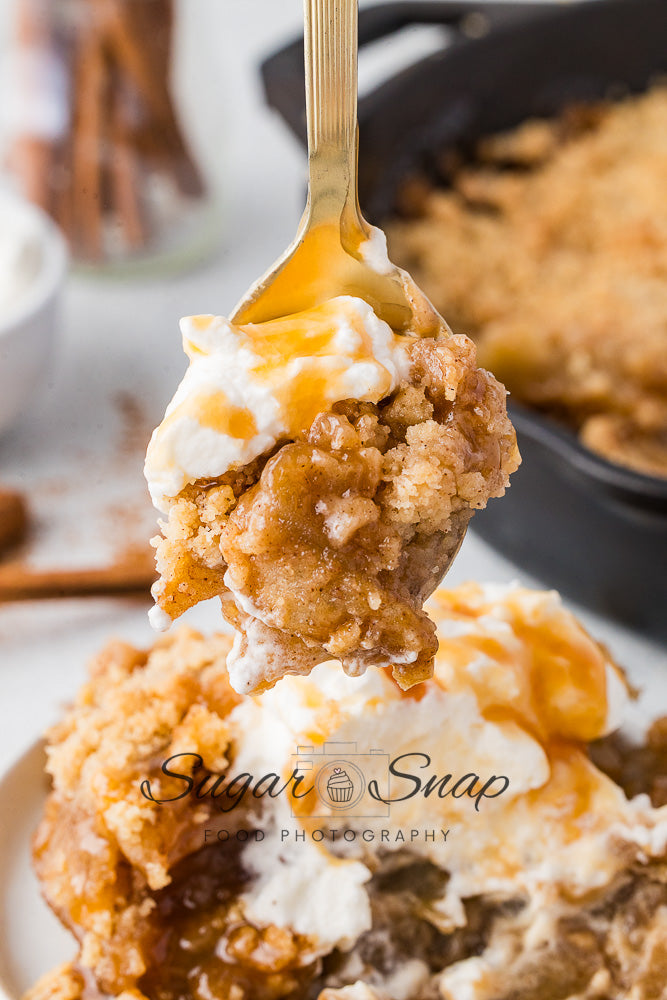 Oat-less Apple Crisp