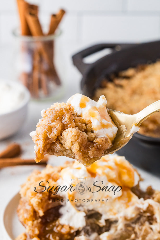 Oat-less Apple Crisp
