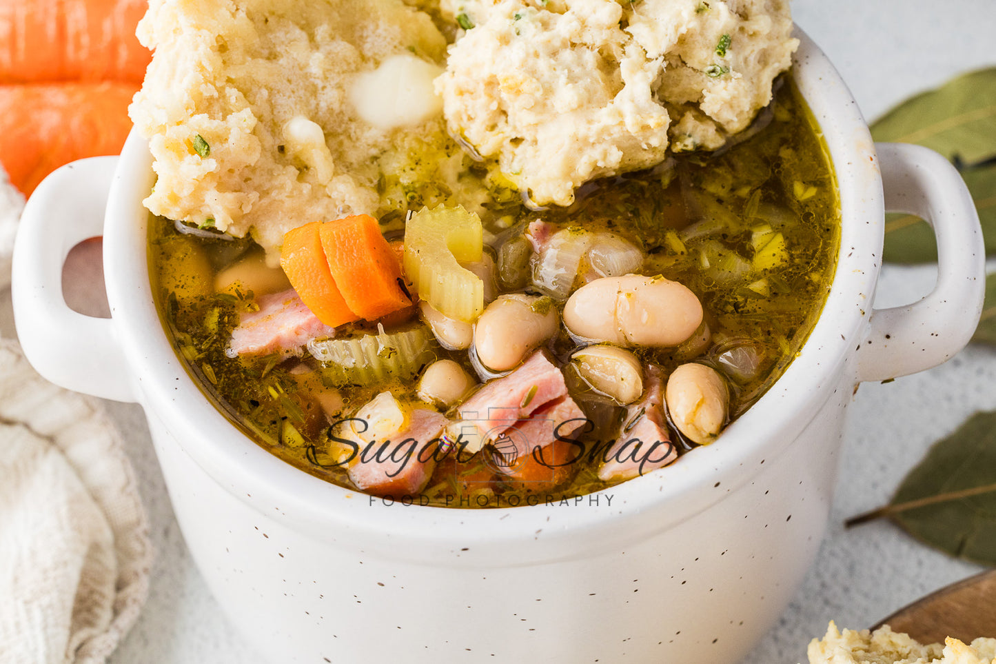 Slow Cooker Ham and Bean Soup