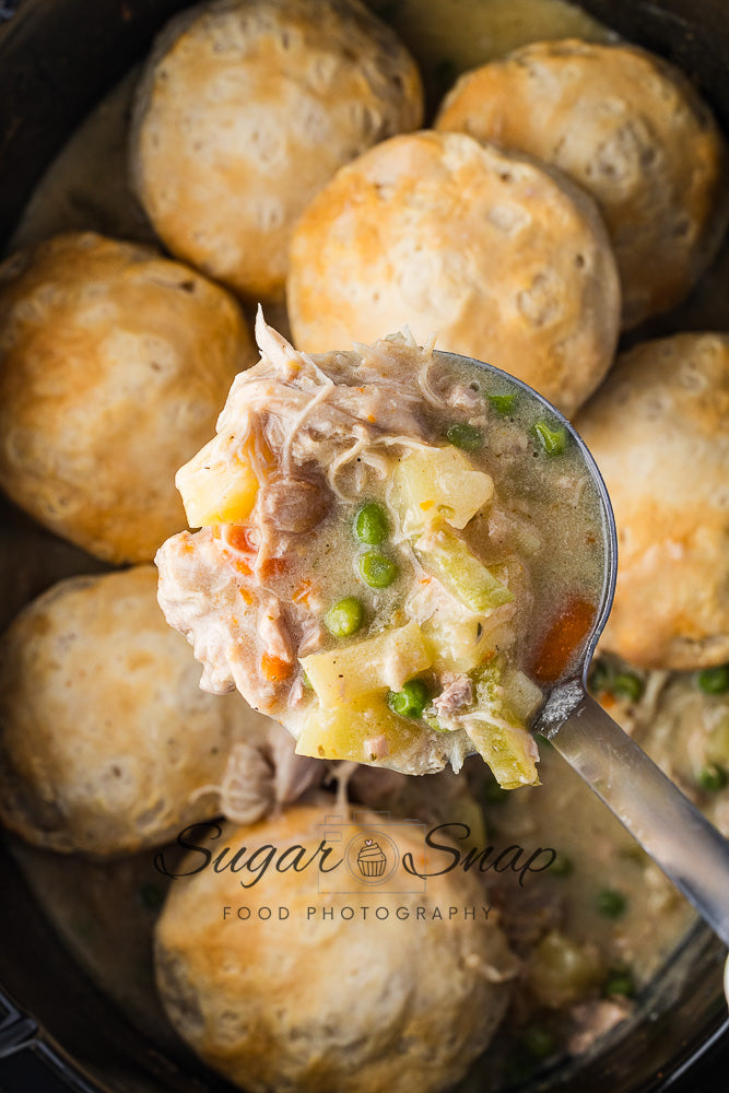 Easy Crockpot Chicken Pot Pie