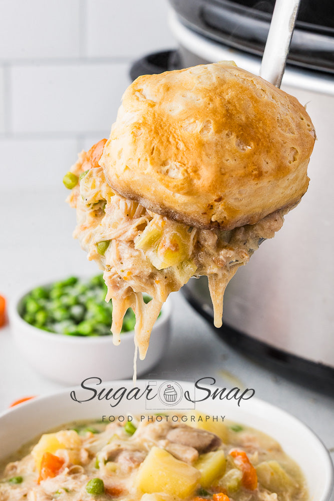 Easy Crockpot Chicken Pot Pie