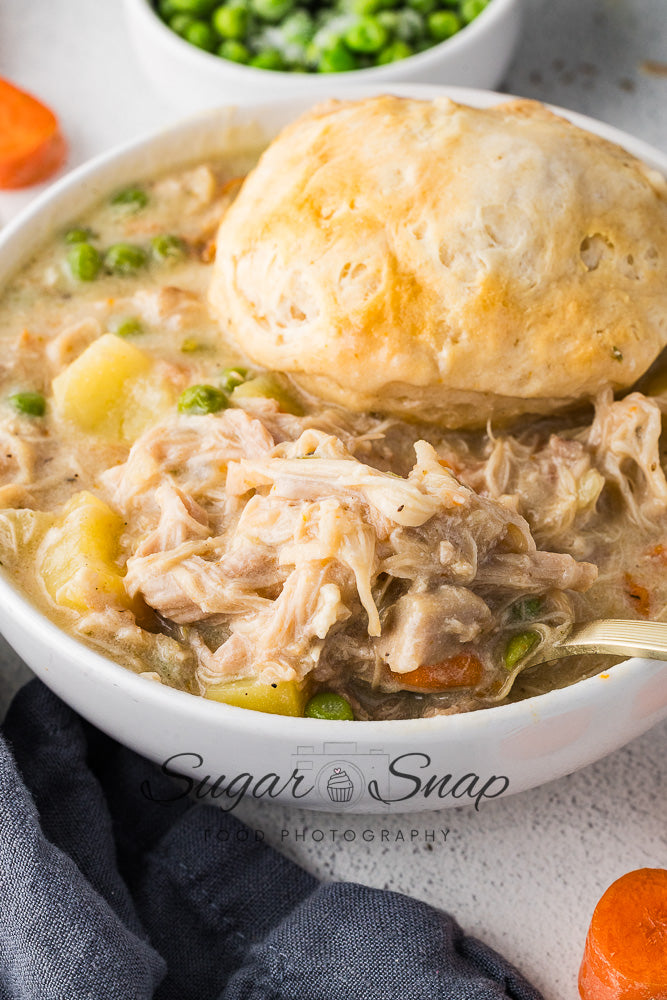 Easy Crockpot Chicken Pot Pie