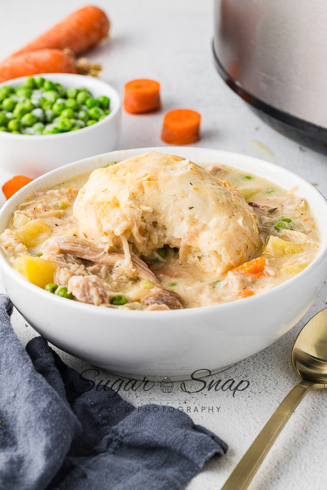 Easy Crockpot Chicken Pot Pie