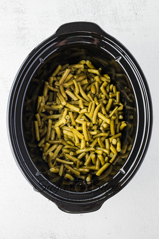 Slow Cooker Green Bean Casserole