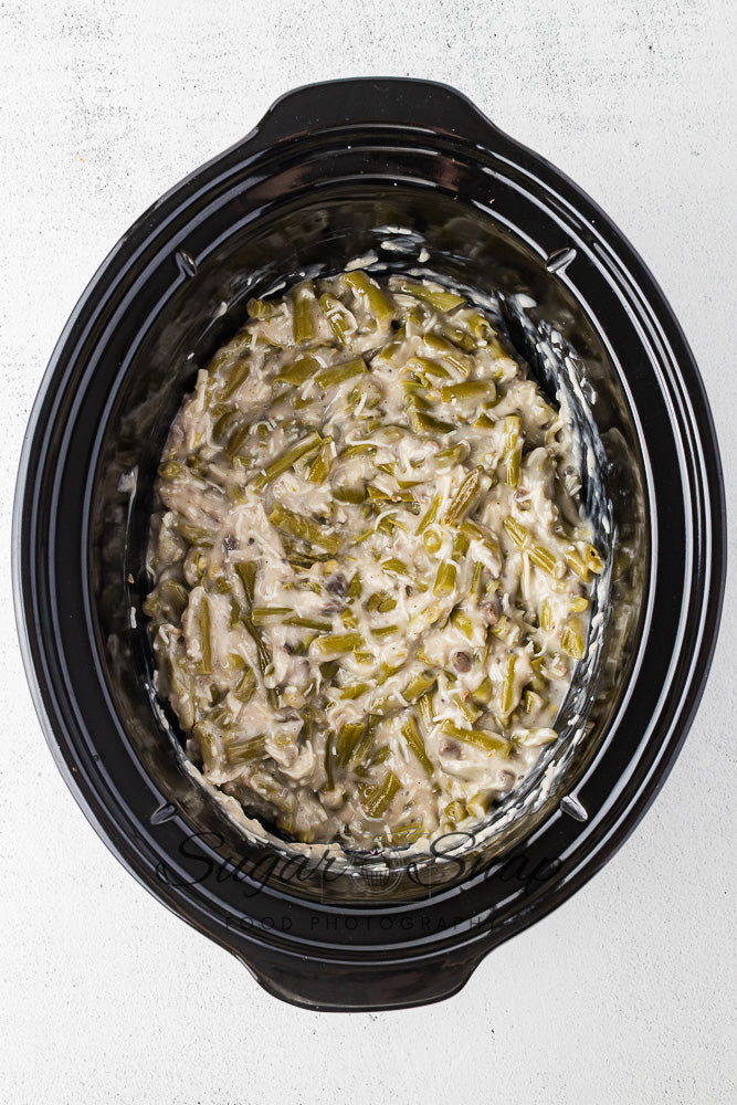 Slow Cooker Green Bean Casserole