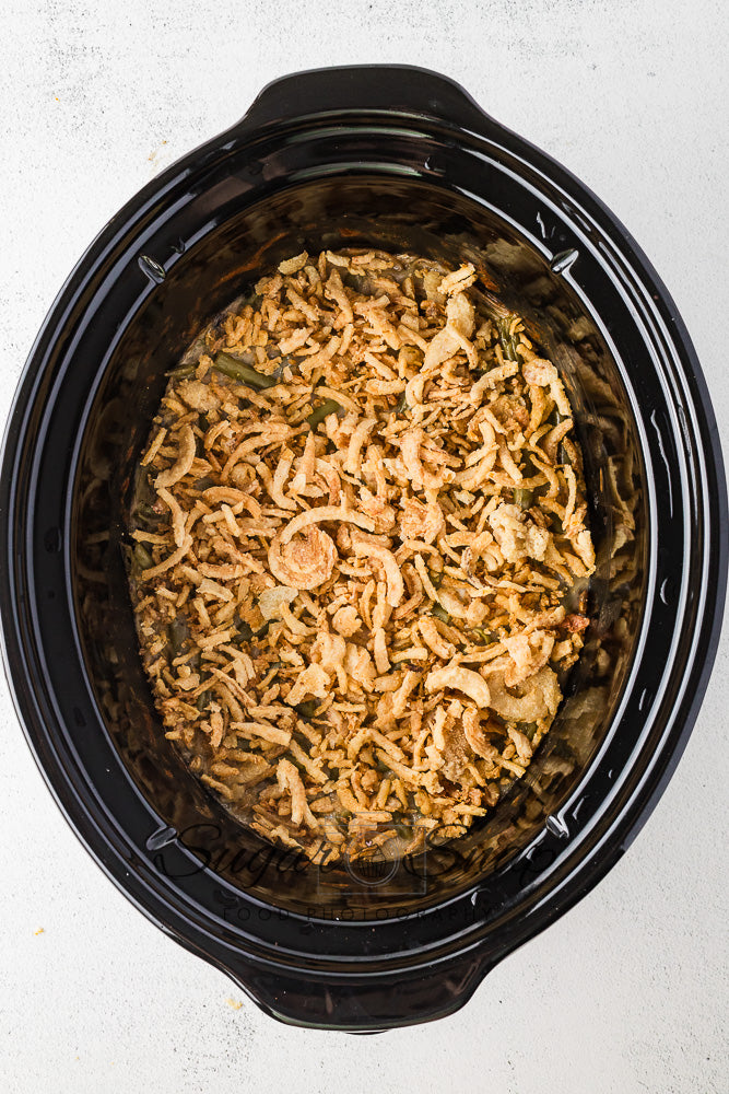 Slow Cooker Green Bean Casserole