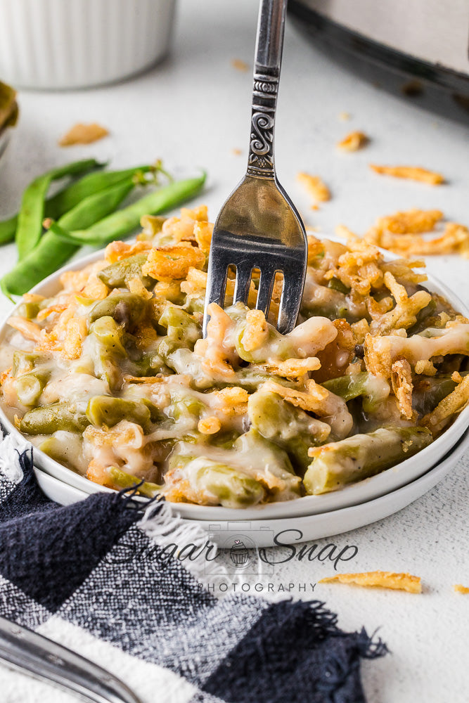 Slow Cooker Green Bean Casserole