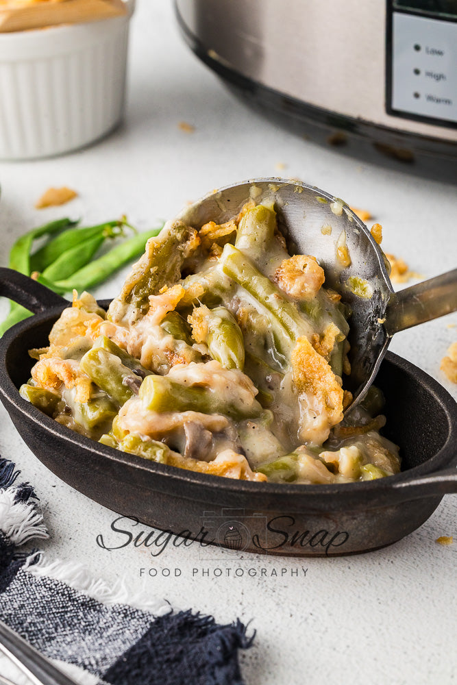 Slow Cooker Green Bean Casserole