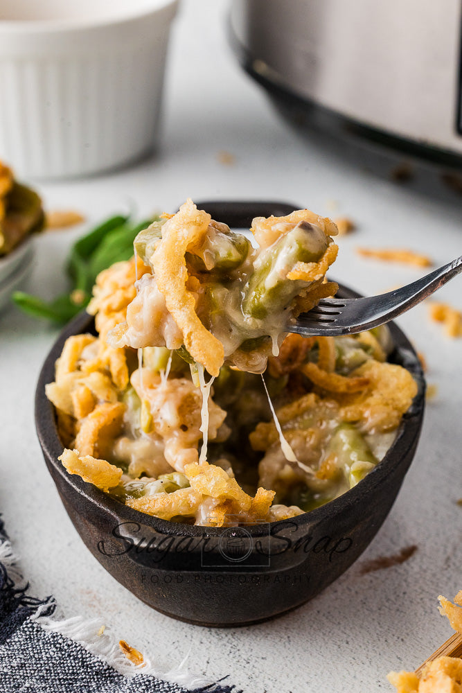 Slow Cooker Green Bean Casserole