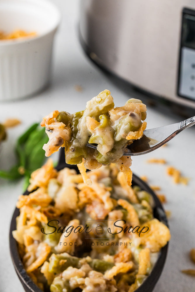 Slow Cooker Green Bean Casserole