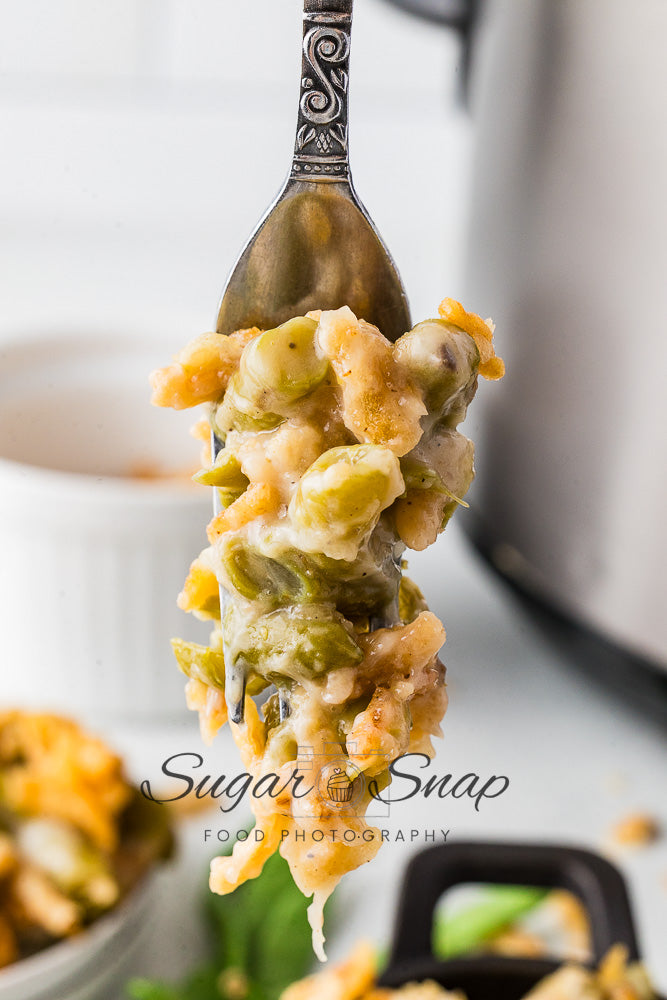 Slow Cooker Green Bean Casserole